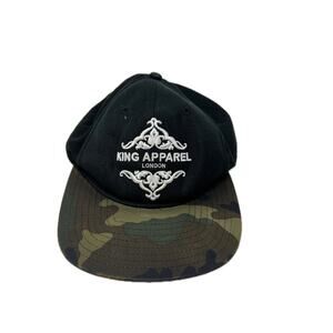 King Apparel Reign Supreme Camo Snapback Baseball Cap